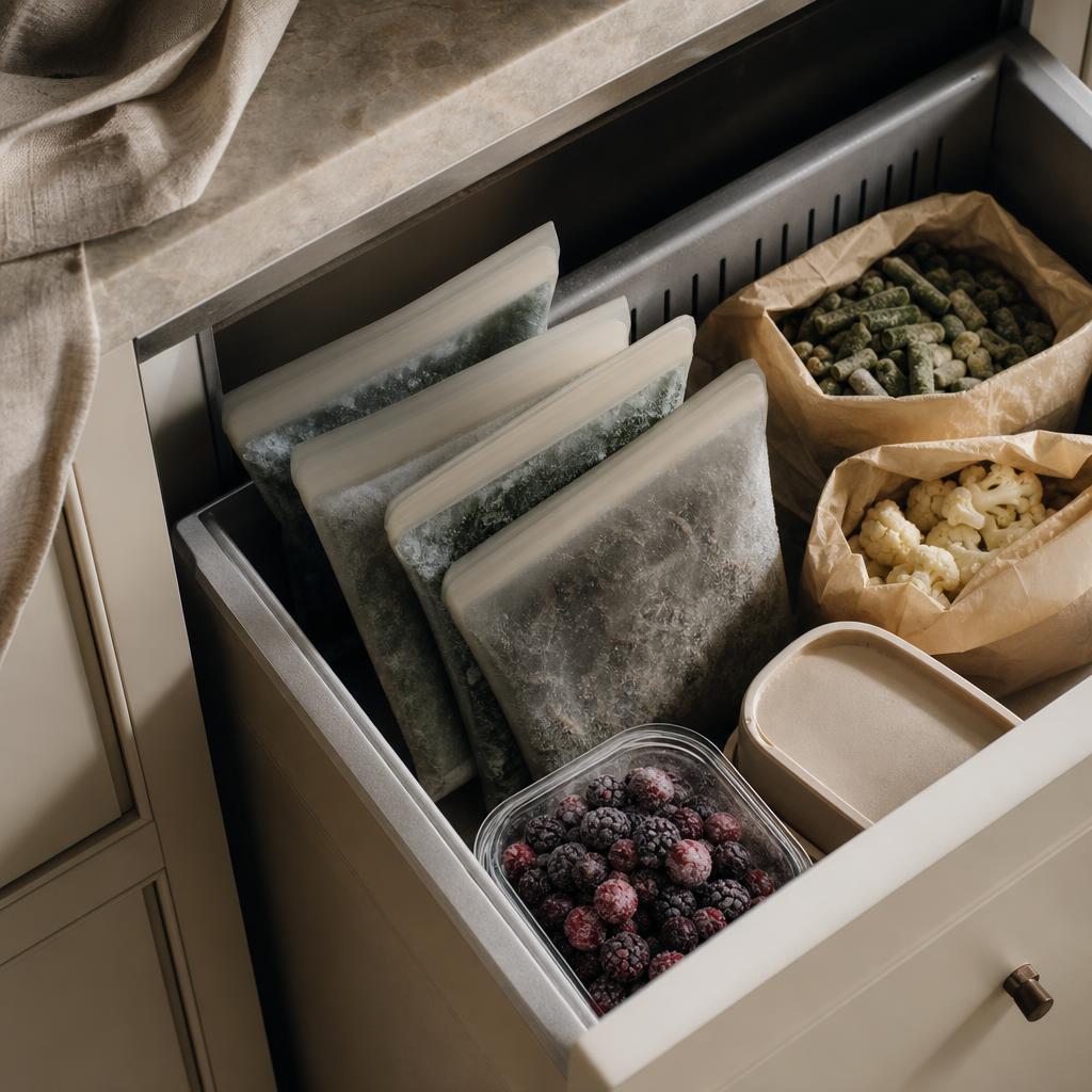 Frozen Foods — editorial still life